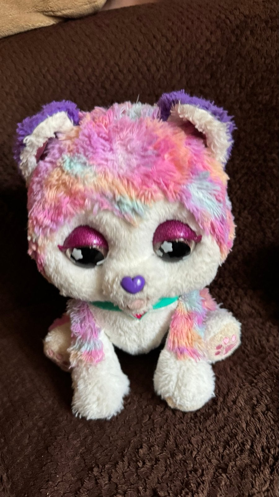 Vtech hondje Interactieve Knuffel 30 cm, Beer, Ophalen of Verzenden, Zo goed als nieuw, Middelgroot (20 tot 80 cm)