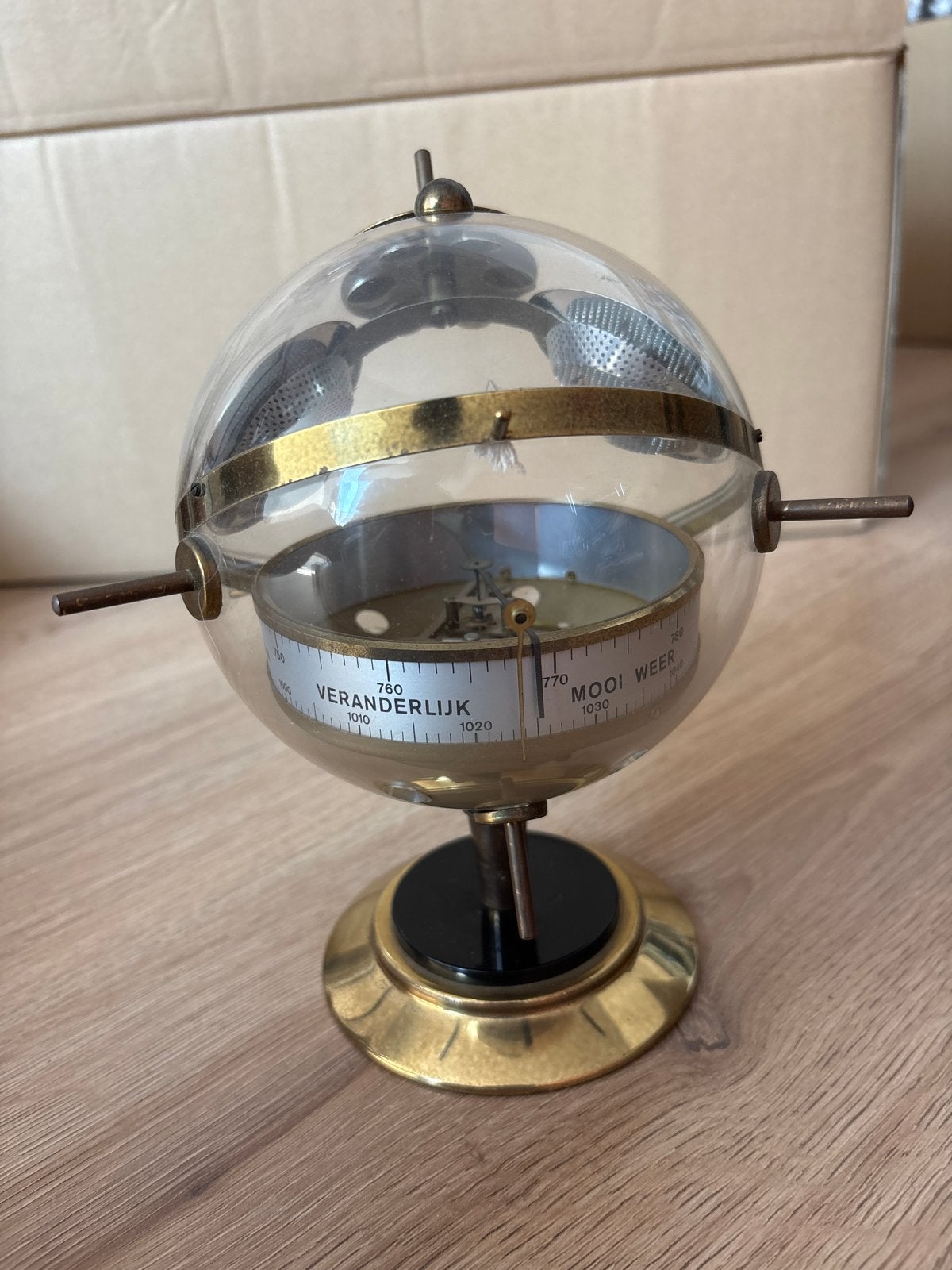 Weerstation met temperatuur, hygrometer en barometer, Ophalen of Verzenden, Gebruikt, Weerstation