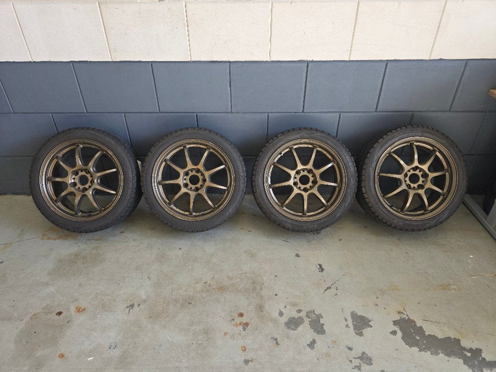 Work Emotion D9R – 17x7J ET47 – 5x114.3, Auto-onderdelen, Banden en Velgen, Ophalen, Banden en Velgen, 17 inch, Winterbanden