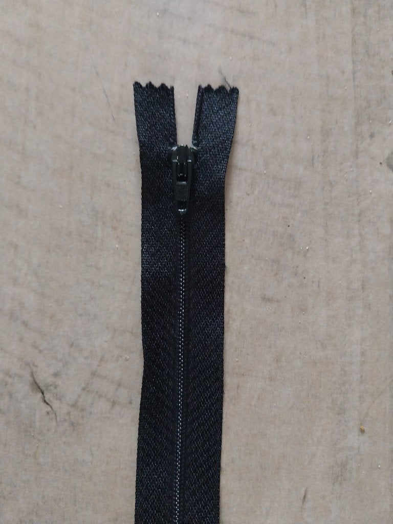 Zwarte rits niet deelbaar 30 cm NIEUW, Hobby en Vrije tijd, Ophalen of Verzenden, Nieuw, Rits of Sluiting