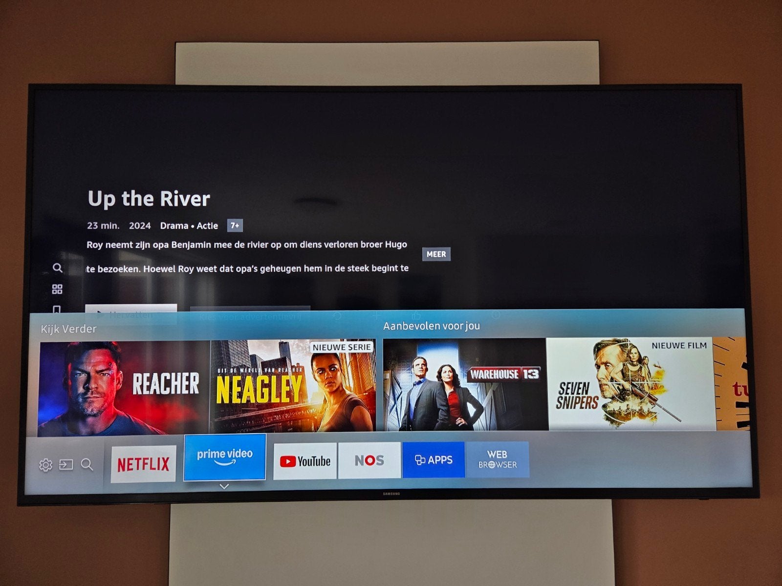 Samsung Smart TV 70 inch, Audio, Tv en Foto, Ophalen, Gebruikt, Samsung, 100 cm of meer