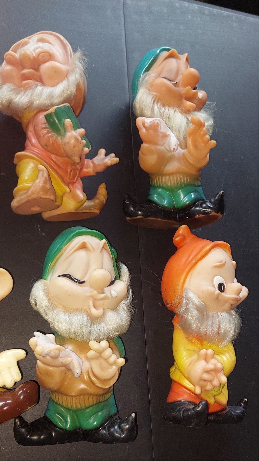 Set van 7 vintage dwergen figuren, Ophalen of Verzenden