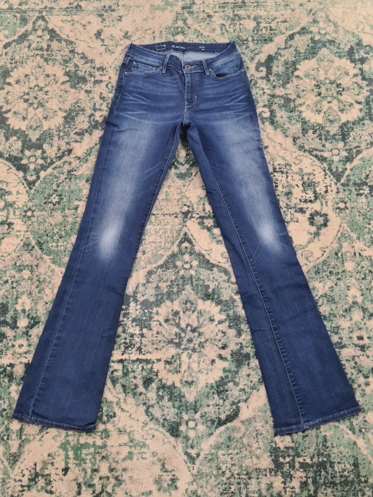 Levi’s demi curve Mid-rise Bootcut W26 L34 Dames Tulsi2634, Blauw, Ophalen of Verzenden, Zo goed als nieuw, W27 (confectie 34) of kleiner