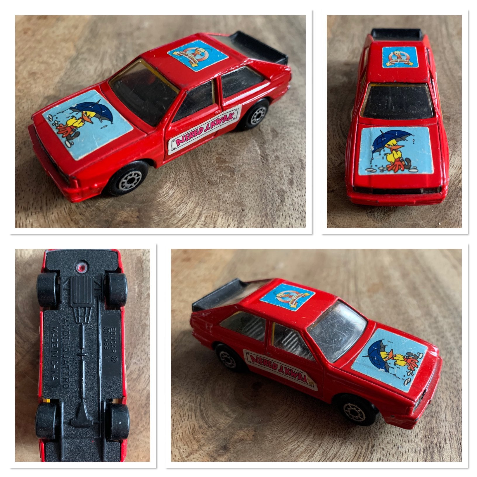 Alfred J. Kwak: Audi Quattro (Edocar), Ophalen of Verzenden