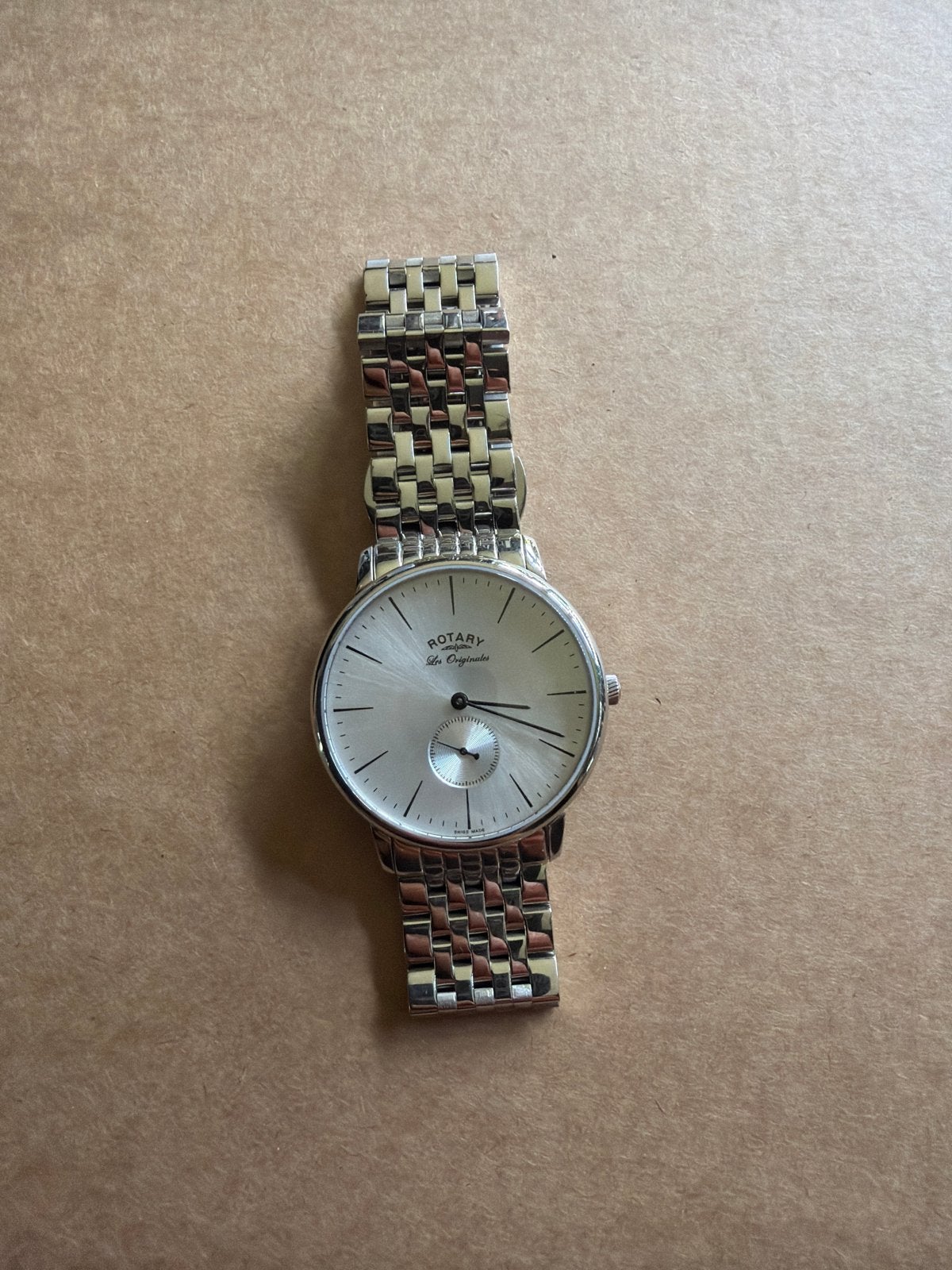 Rotary Les Originales 14559 Herenhorloge, Overige merken, Staal, Polshorloge, 1960 of later