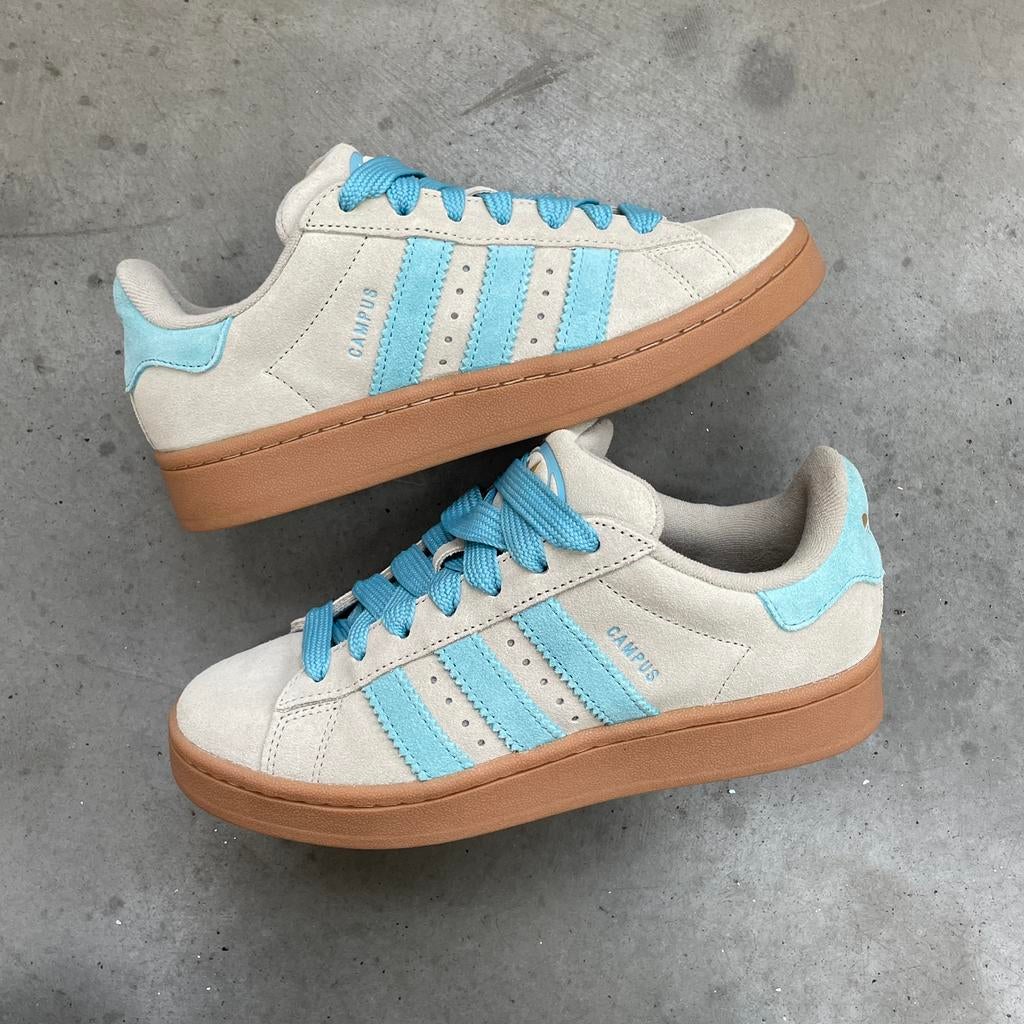 Adidas Campus 00S Putty Grey Blue Gold Metallic 38 2/3, Kleding | Dames, Schoenen, Ophalen of Verzenden, Nieuw, Grijs, Sneakers of Gympen