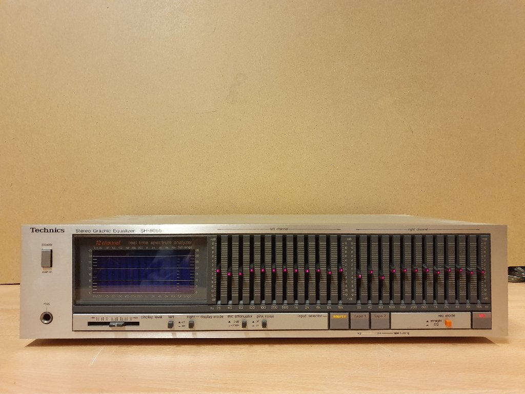 Technics Stereo Graphic Equalizer SH-8055, Ophalen of Verzenden, Gebruikt, Equalizer