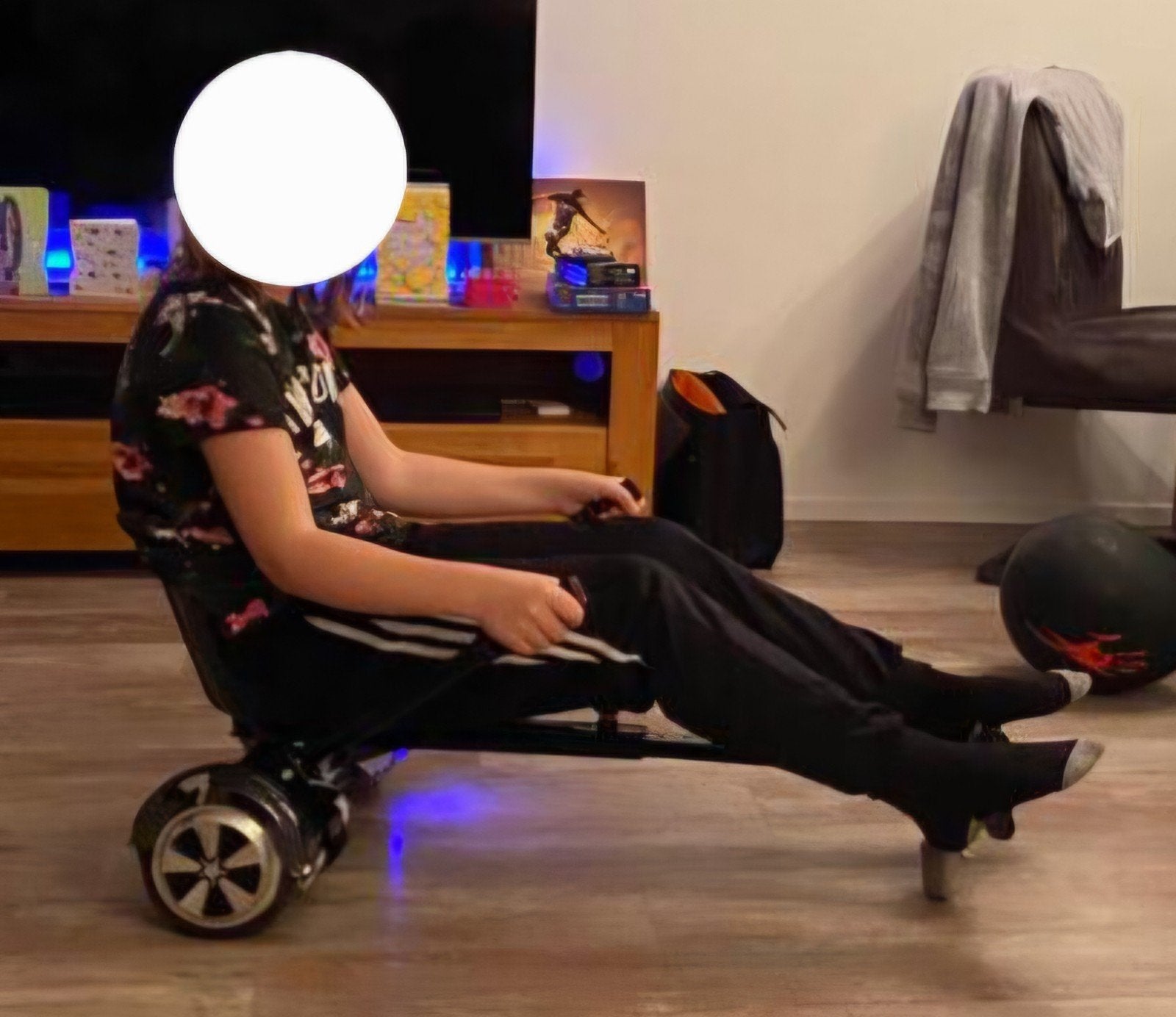 Hoverboard met Kart - UrbanMoS Camouflage (gebruikt), Ophalen, Elektrische step (E-scooter)