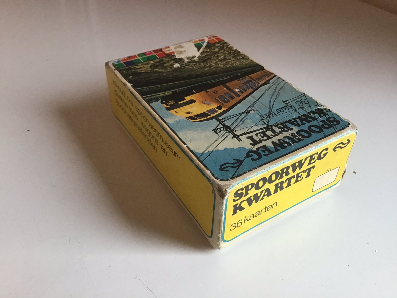 Vintage spoorweg kwartet, compleet, Ophalen of Verzenden, Zo goed als nieuw, Bus of Metro, Boek of Tijdschrift