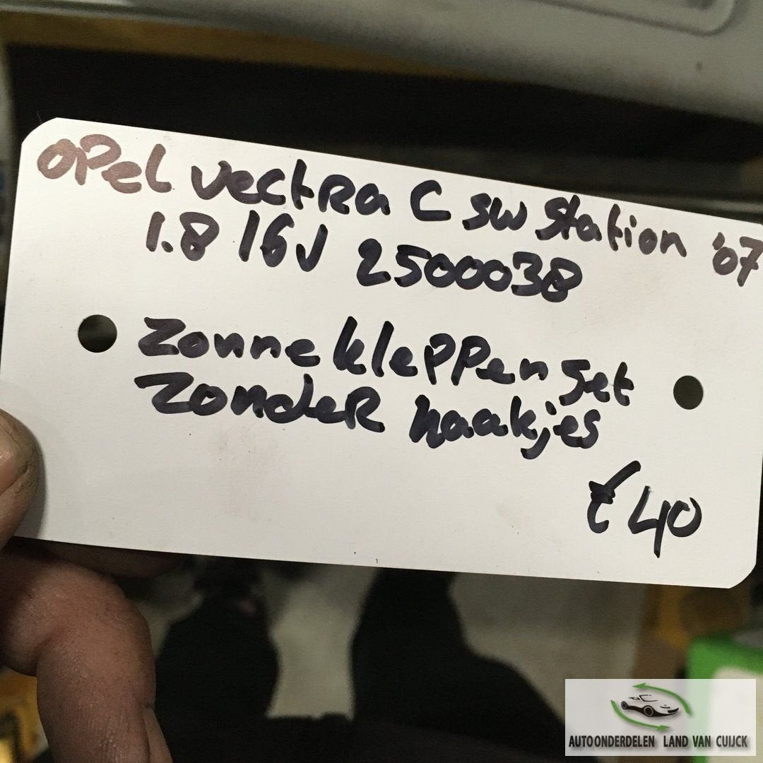 Opel Vectra C 1.8 16v station 2007 Wagennr 2500038  Zonnekle