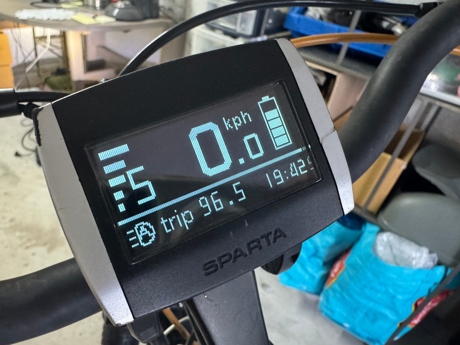 Sparta F8e F5e display accu slee gas hendel trap sensor slot, Fietsen en Brommers, Fietsaccessoires | Bagagedragers, Ophalen of Verzenden