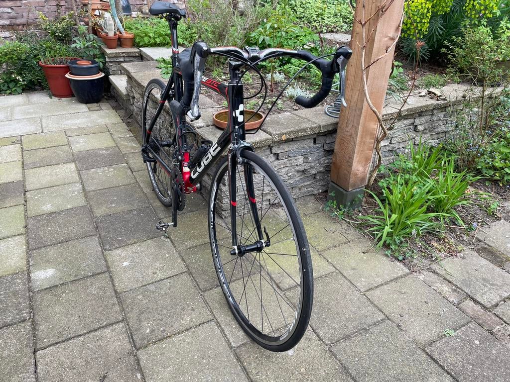 Racefiets Cube Agree GTC maat 58 geheel uitgevoerd in carbon, Ophalen, Zo goed als nieuw, Overige typen
