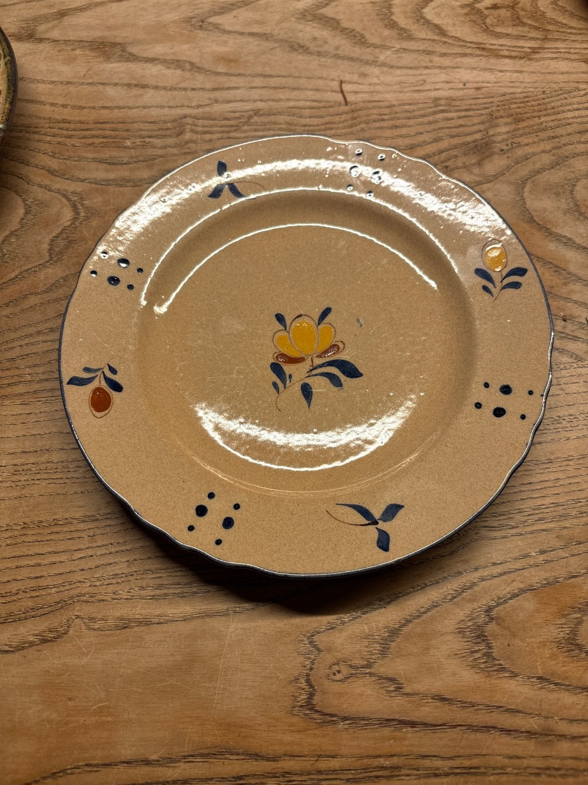 Vintage Balmoral Castle Aardewerk Bord - Diameter 22,5 cm, Ophalen