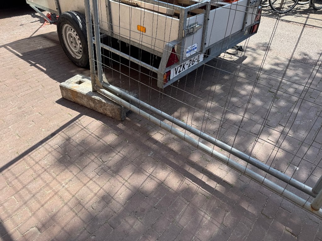 2x Bouwhek, 1x Blok, Ophalen, Zo goed als nieuw, IJzer, Overige typen