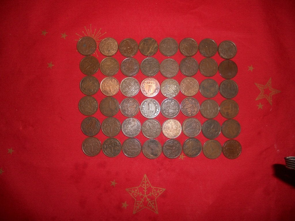 Nederlandse centen van 1878 tot en met 1941, Ophalen of Verzenden, Koningin Wilhelmina, 1 cent, Losse munt