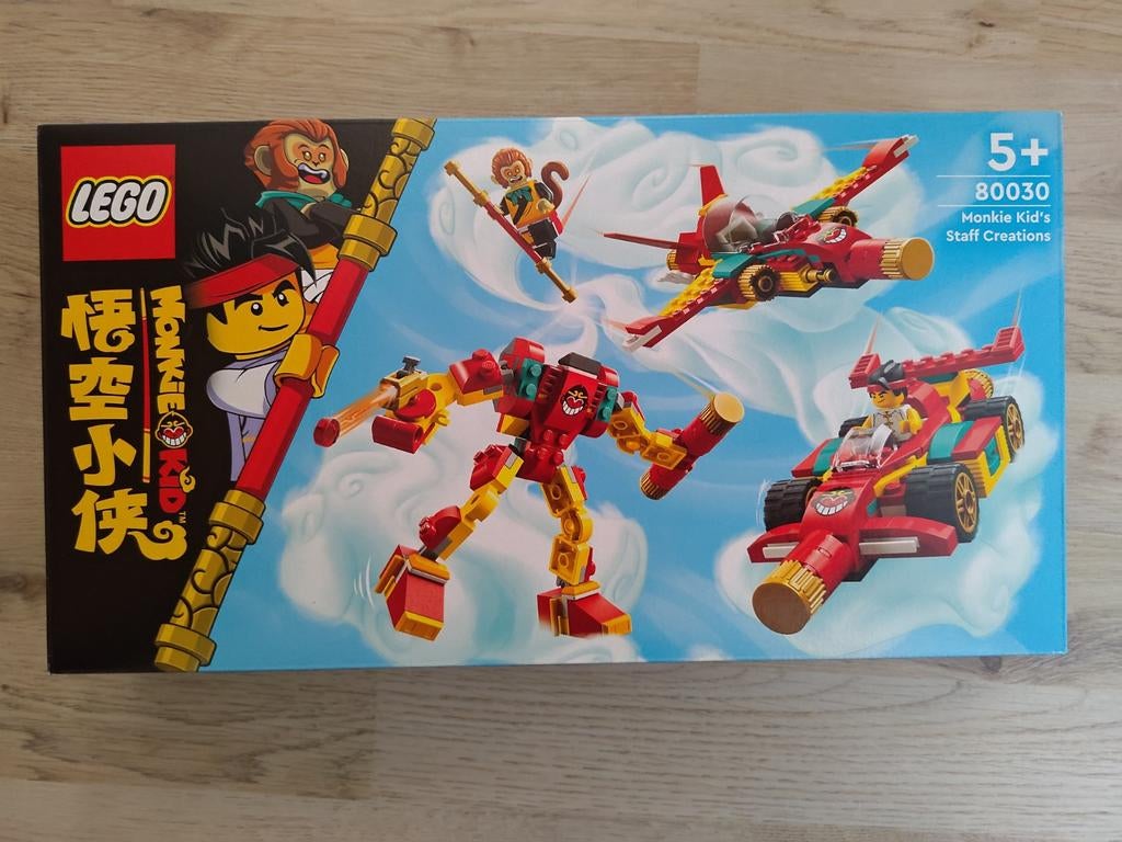 LEGO 80030 Monkie Kid’s Staff Creations nieuw, Kinderen en Baby's, Speelgoed | Duplo en Lego, Ophalen, Overige thema's, Lego, Nieuw