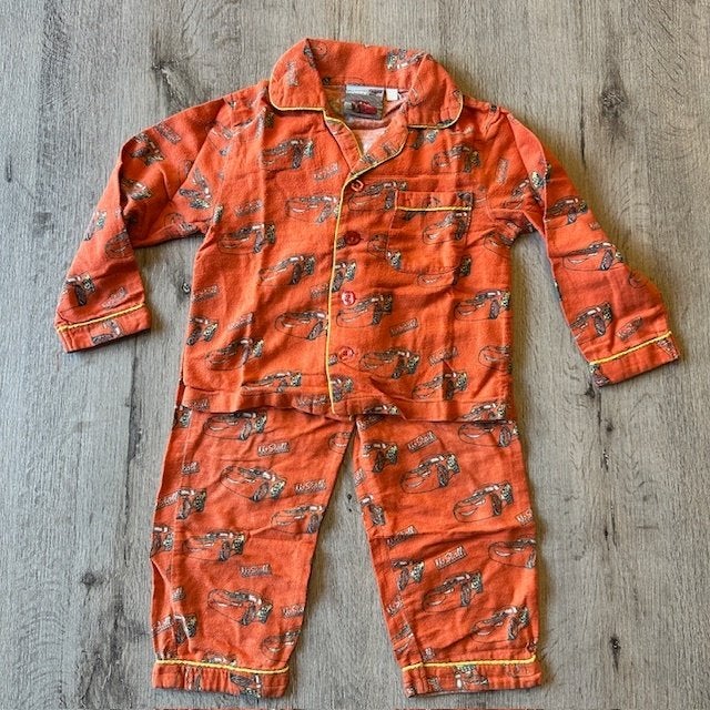 Pyjama, flanel van Cars (Disney) , maat 92 (N854), Nacht- of Onderkleding, Gebruikt, Disney Cars, Ophalen of Verzenden