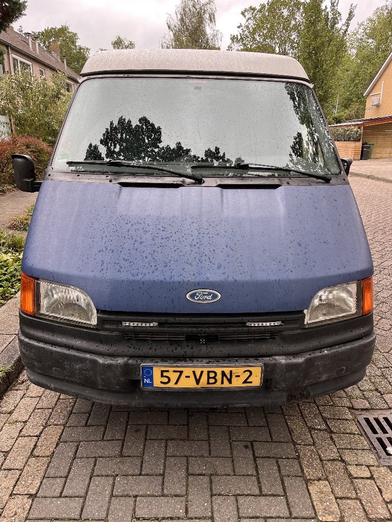 Ford Transit Buscamper 1994, Automaat, Buscamper of Camperbus, Dakluik, Achteruitrijcamera