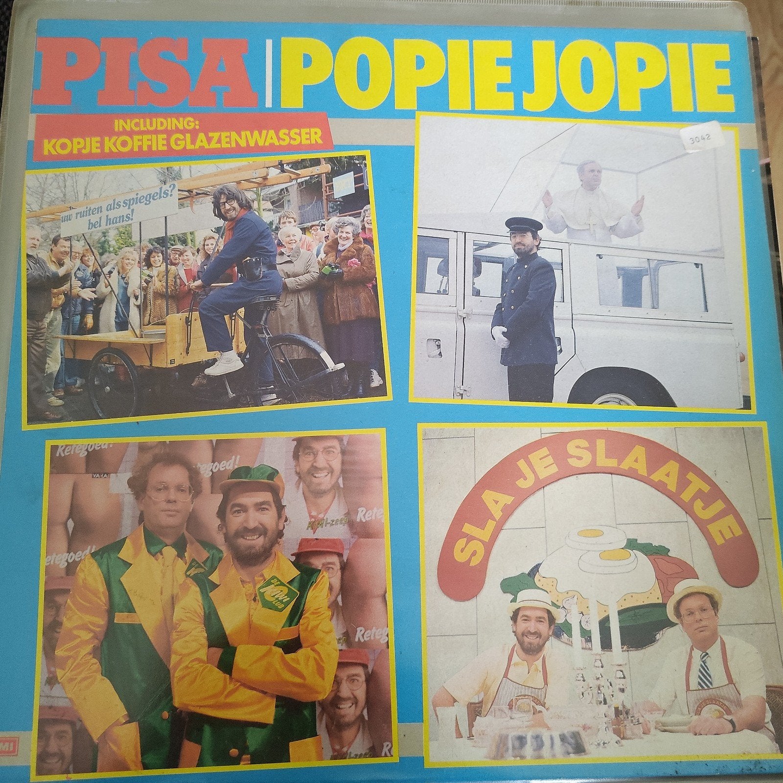 Pisa - Popie Jopie LP (1982) - Inclusief Kopje Koffie, Ophalen of Verzenden, 1980 - 1989, Gebruikt, 12 inch