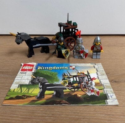 Lego Kingdoms 7949 Prison Carriage Rescue, Compleet, Overige thema's, Lego, Ophalen of Verzenden