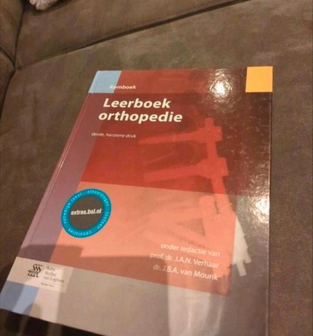 Leerboek Orthopedie - 3e druk (zgan), Ophalen of Verzenden, Beta, Zo goed als nieuw, WO