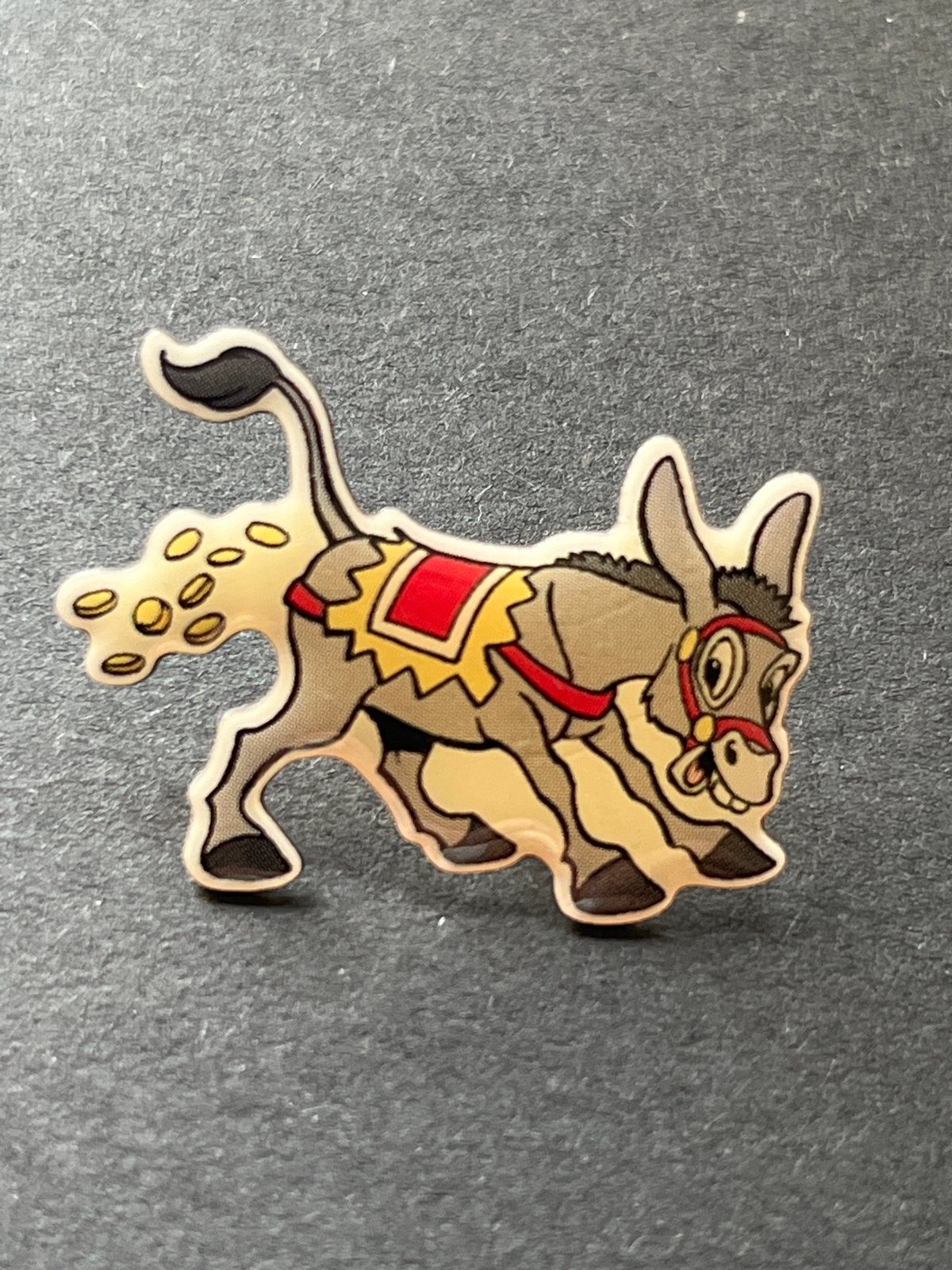 Efteling Ezeltje Strekje Pin/Speldje - Sprookjesbos, Ophalen of Verzenden, Zo goed als nieuw, Nvt, Button of Speldje