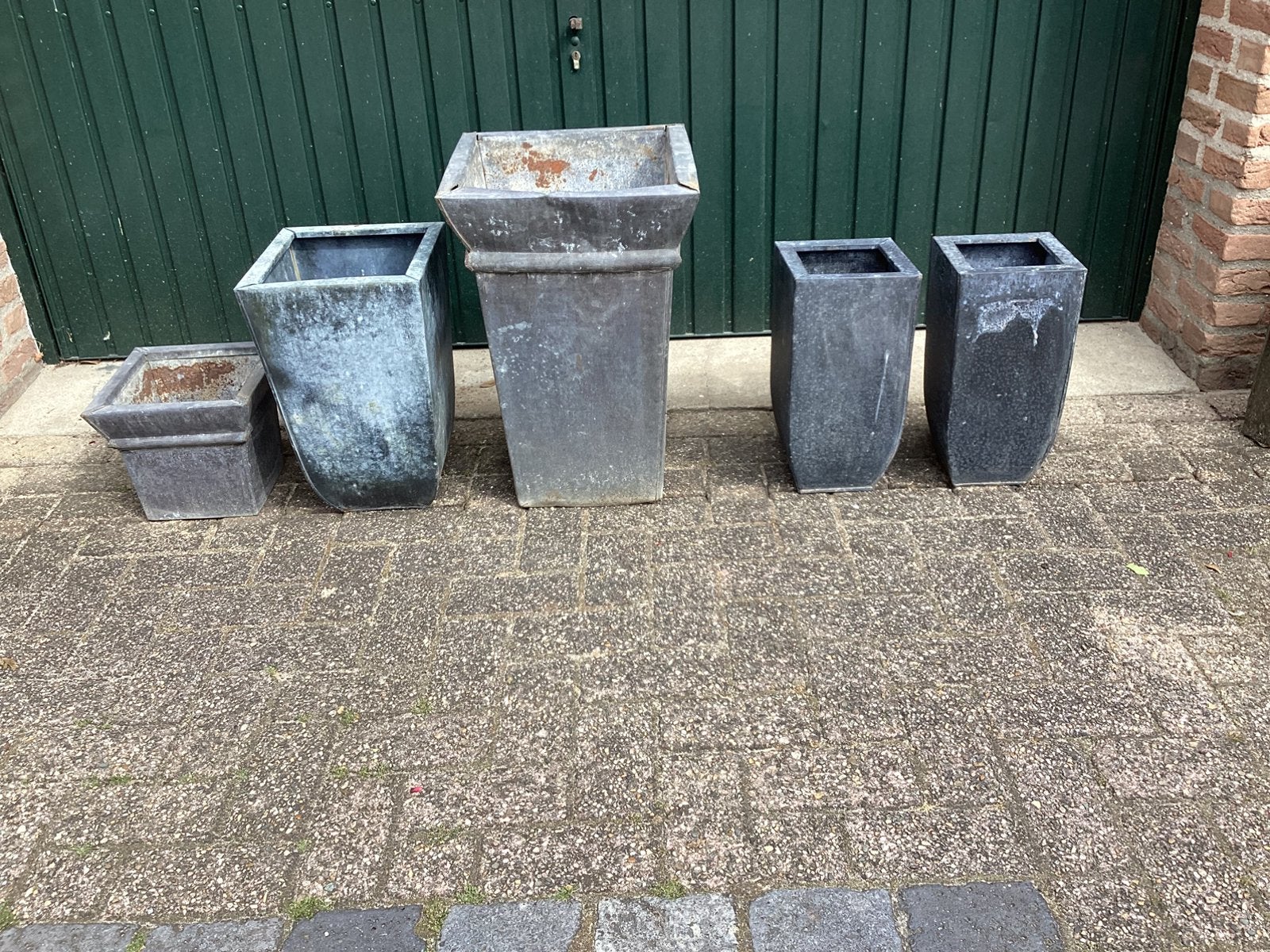 Bloembakken, Kunststof, Minder dan 30 cm, Rond, Ophalen of Verzenden