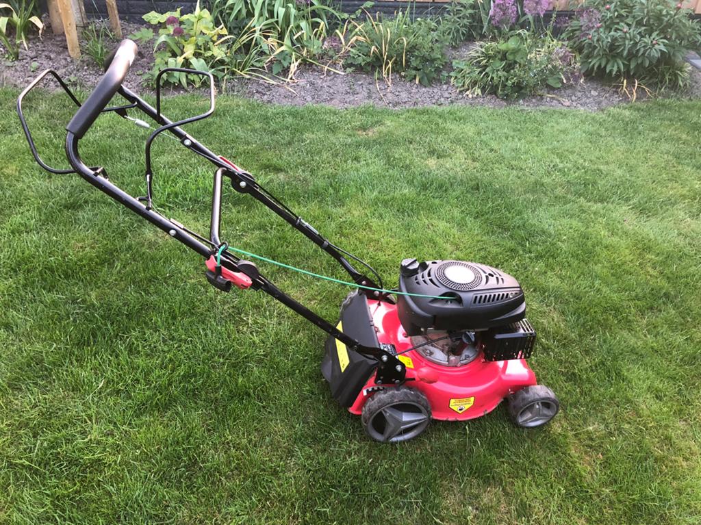 PowerTec Garden PLM40., Ophalen, Cirkelmaaier, Gebruikt, Mulchfunctie