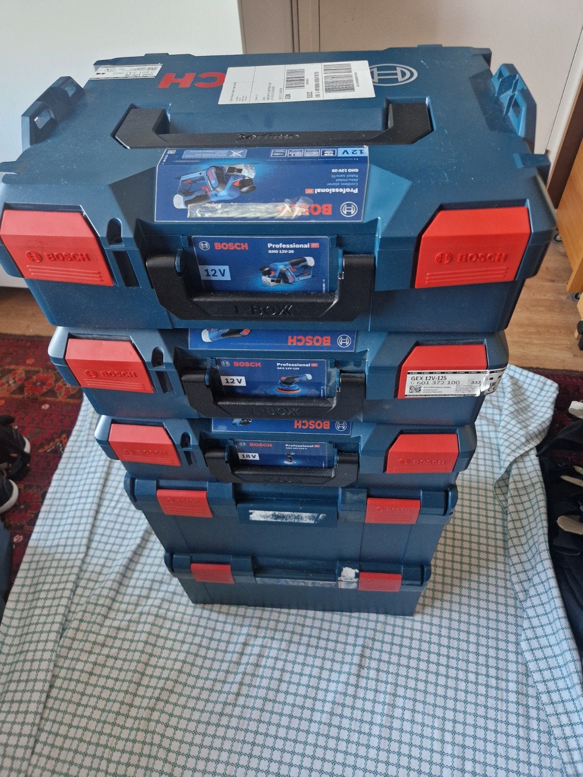Bosch L-Boxx Koffers (5 stuks), Ophalen of Verzenden