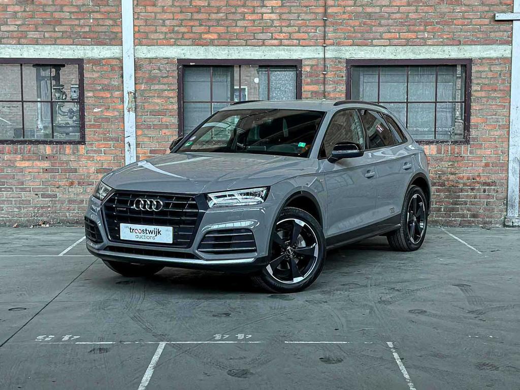 Audi Q5 2.0 TFSI Quattro Sport S Line Black Edition 252pk 20, Auto's, Audi, Automaat, Gebruikt, Euro 6, 4 cilinders