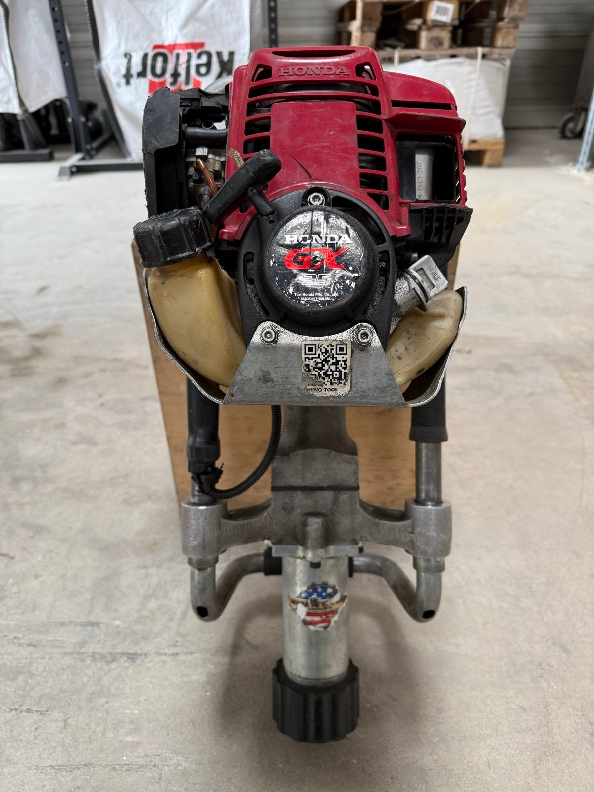 Honda GX35 Palenrammer met accessoires, Doe-het-zelf en Verbouw, Gereedschap | Overige machines, Ophalen, Gebruikt