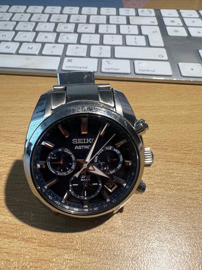 Seiko Astron, Sieraden, Tassen en Uiterlijk, Staal, Polshorloge, Ophalen of Verzenden, Zo goed als nieuw