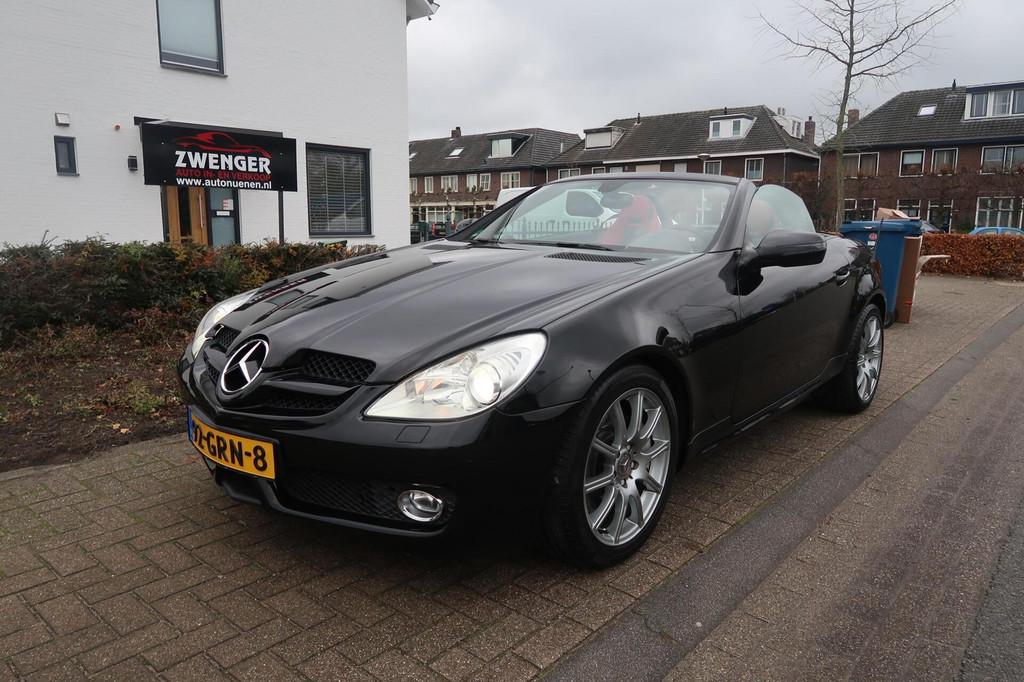 Mercedes SLK-klasse 350 Aut Designo NAVIGATIE|MEMORY|AIRSCAR, Auto's, Mercedes-Benz, Automaat, Achterwielaandrijving, Gebruikt