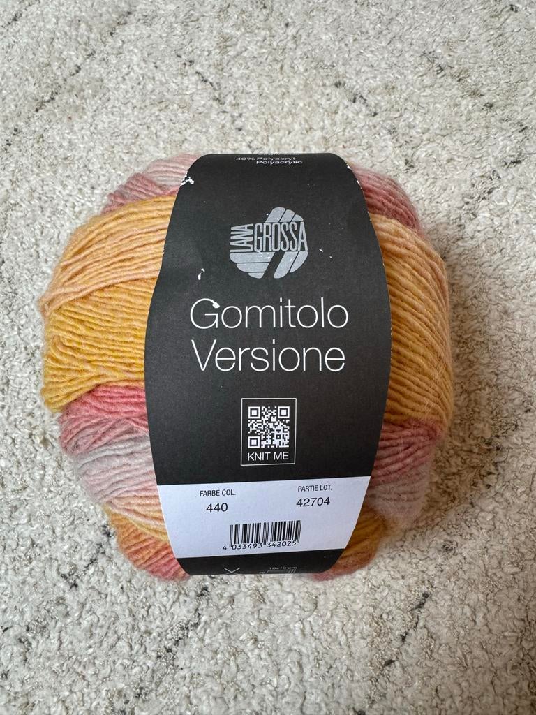 Breiwol nieuwstaat Lana Grossa Gomitolo Versiole, Ophalen of Verzenden, Nieuw, Breien of Haken, Wol of Garen