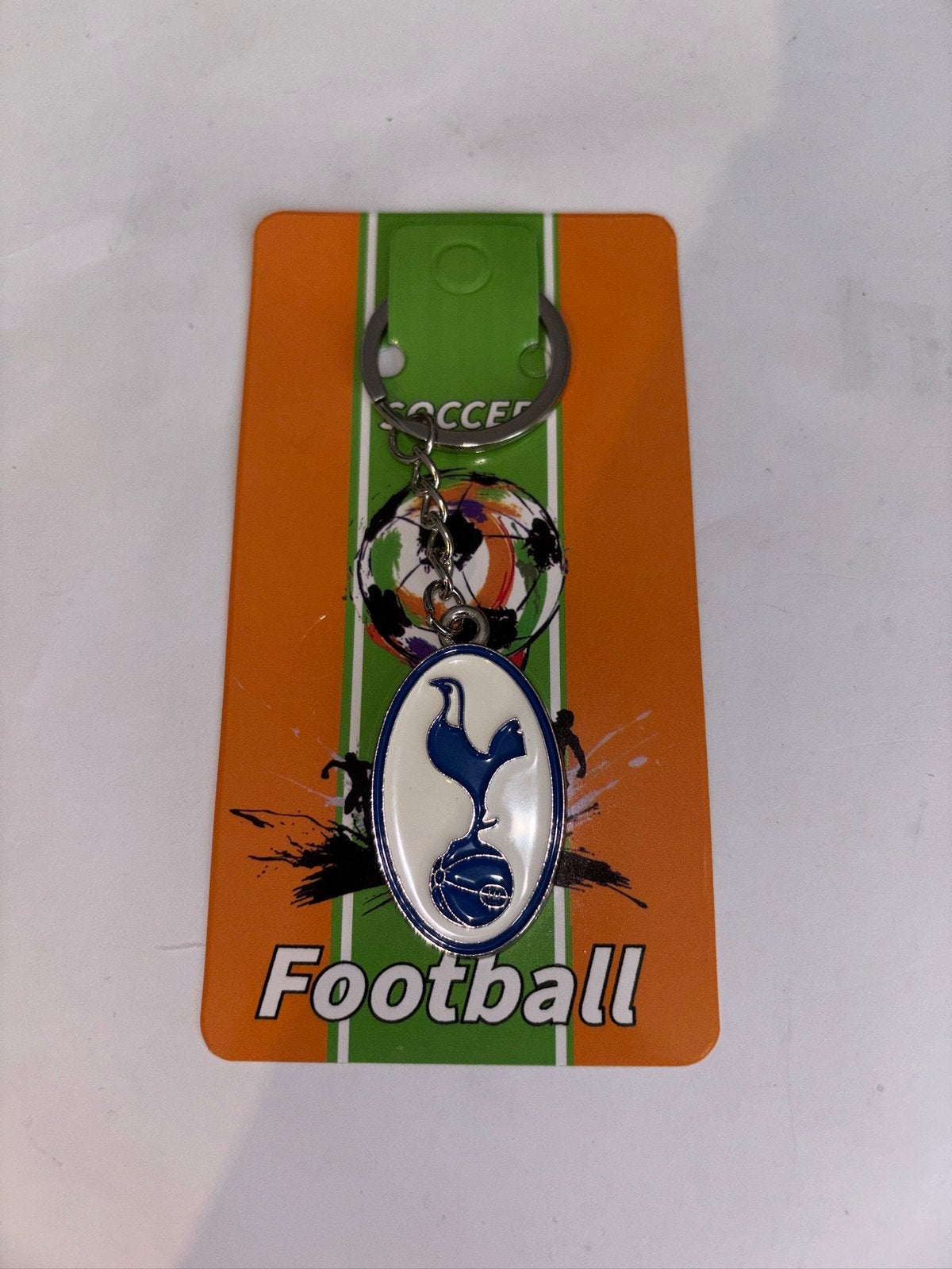 Tottenham hotspur logo sleutelhanger, Ophalen of Verzenden, Nieuw, Buitenlandse clubs, Beeldje of Poppetje