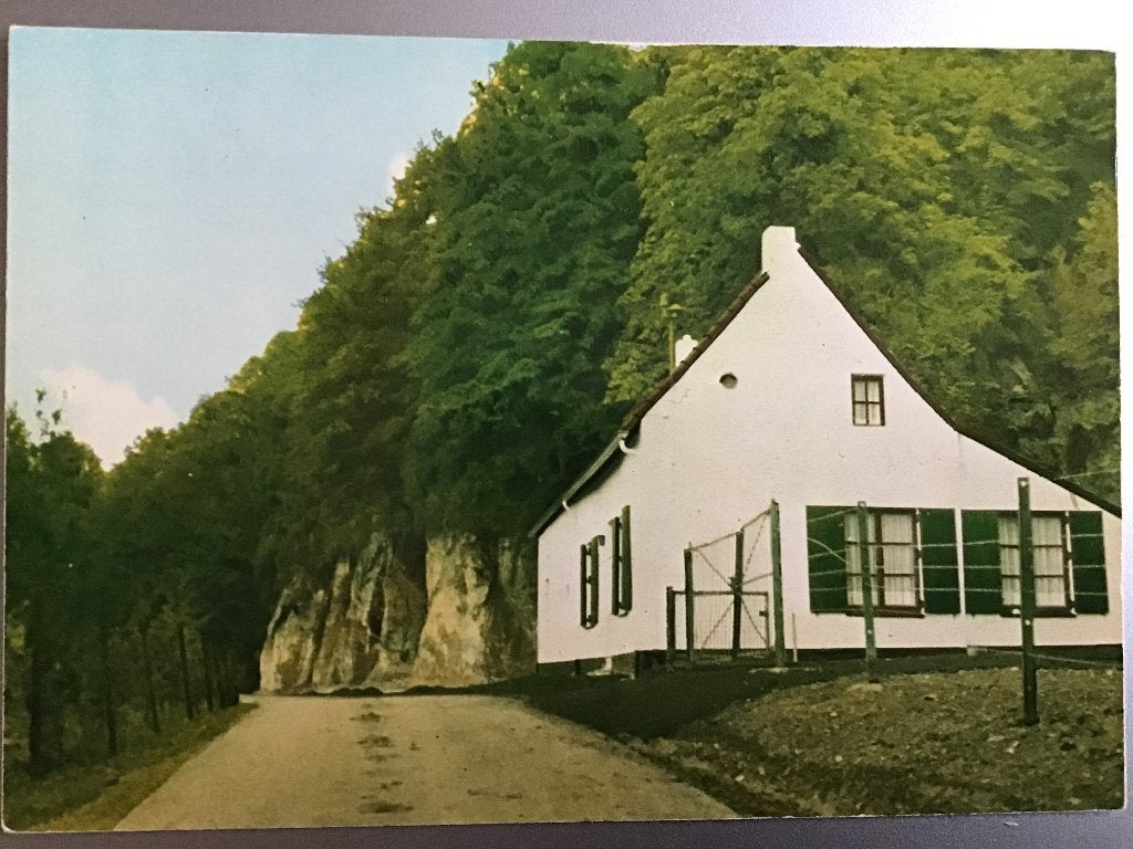 Oude Ansichtkaart Meerssen, Geuldal nabij Camping 1974, Verzamelen, Ansichtkaarten | Nederland, Ongelopen, Limburg, 1960 tot 1980