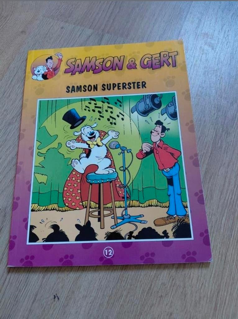 Samson & Gert - Samson superster stripboek., Ophalen of Verzenden, Zo goed als nieuw, D.verbiest, Eén stripboek