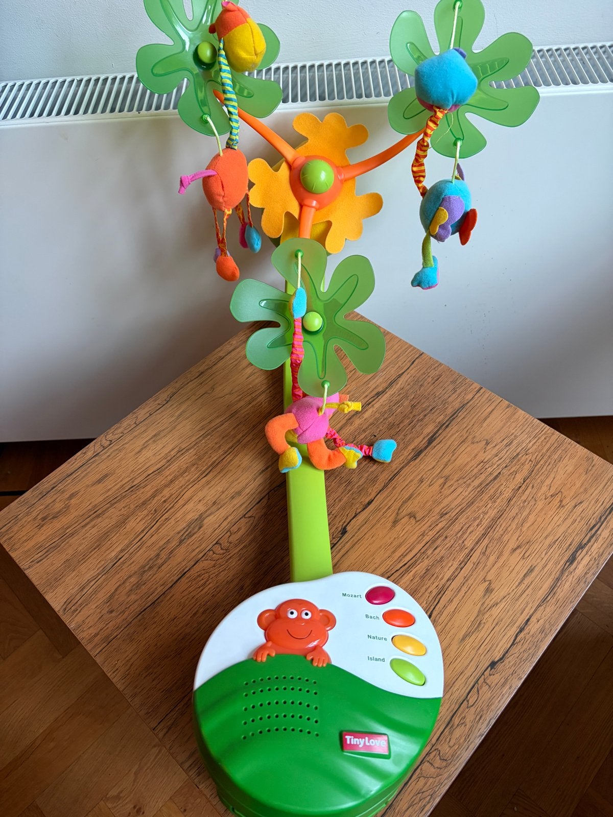 Tiny Love Mobiel met Muziek en Beweging, Ophalen, Zo goed als nieuw, Mobiel, Met geluid