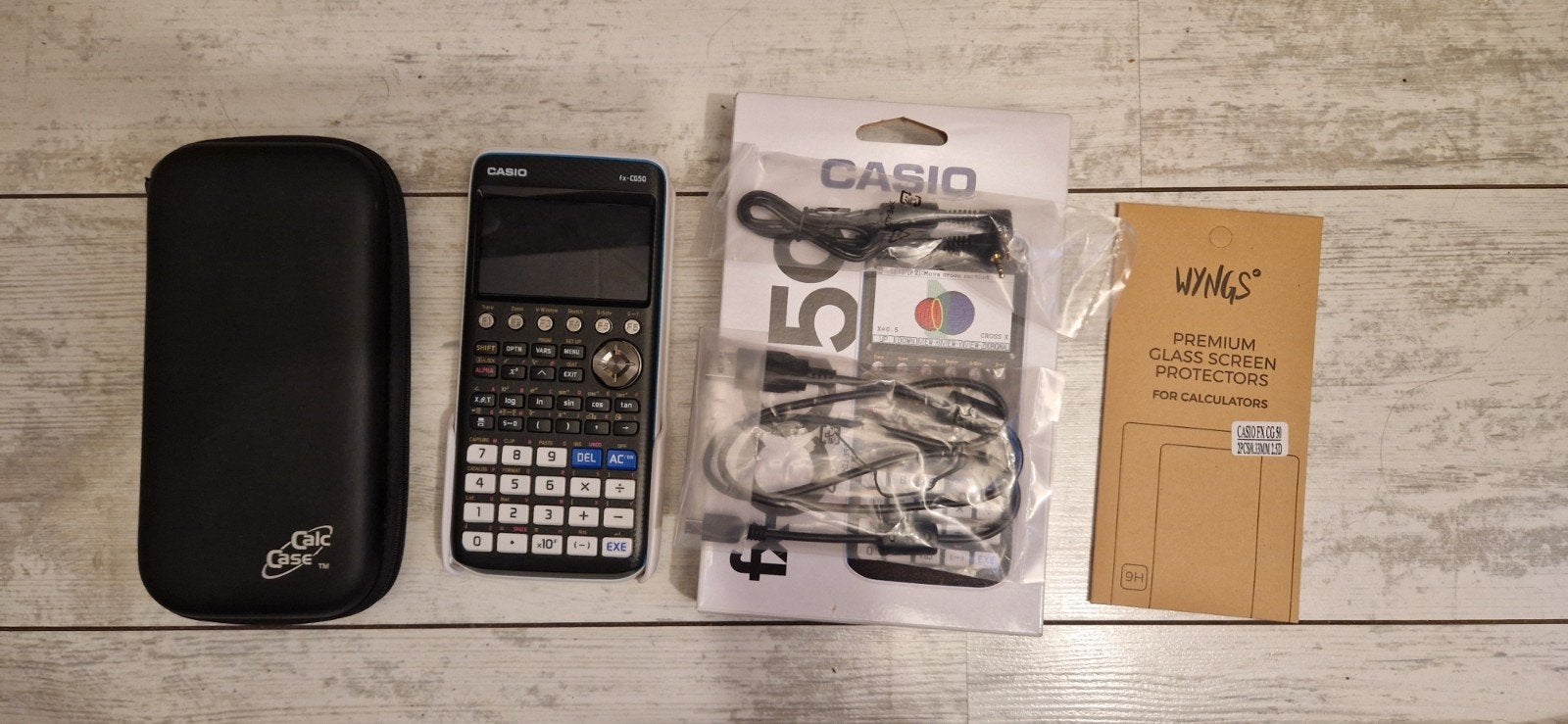 Casio fx-CG50 grafische rekenmachine, Diversen, Rekenmachines, Ophalen, Grafische rekenmachine, Zo goed als nieuw
