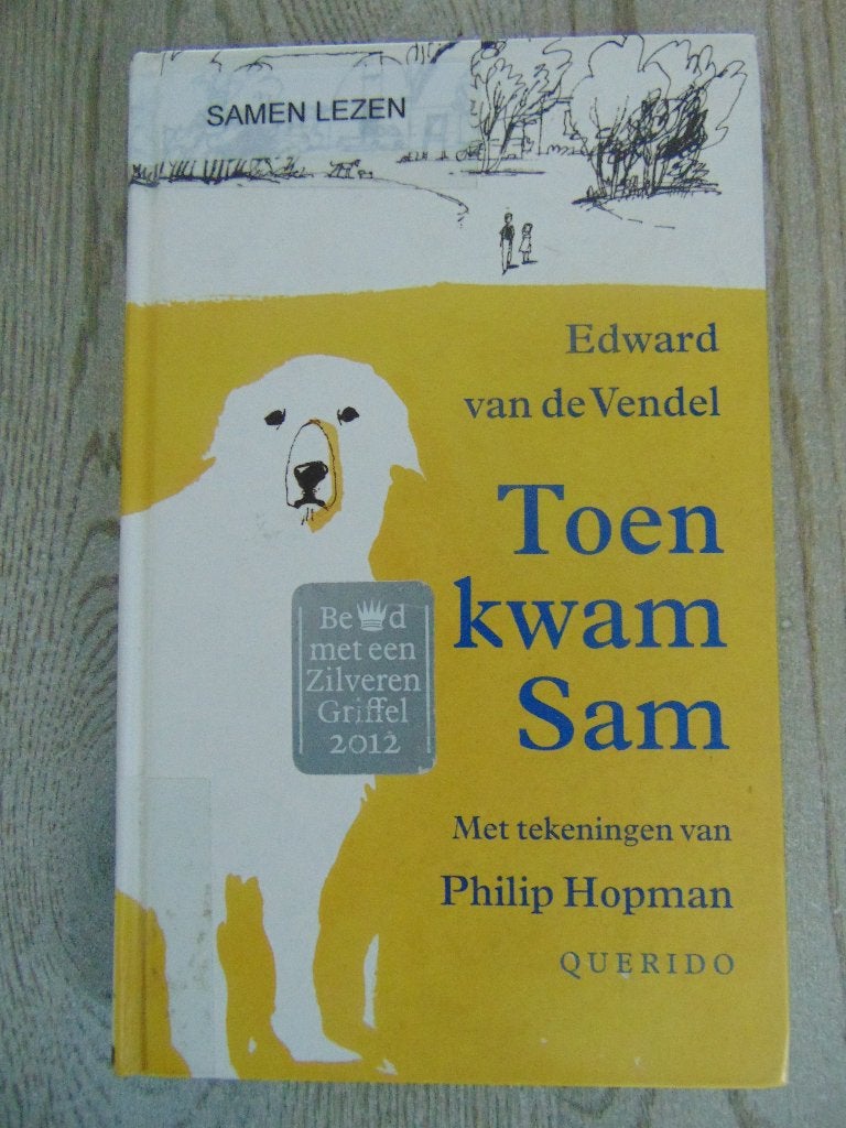 Toen kwam Sam - hardcover boek Avi E6 - Edward van de Vendel, Ophalen of Verzenden, Zo goed als nieuw, Edward van de Vendel, Fictie algemeen