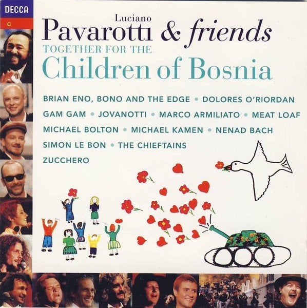 Luciano Pavarotti & Friends - Together For Children Bosnia, Gebruikt, Pop, Ophalen of Verzenden, Live-album