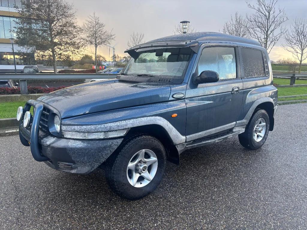 SsangYong Korando TD 2.9 HR 4x4 Airco Cruisecontrol Trekhaak, Gebruikt, Korando, Origineel Nederlands, Bedrijf