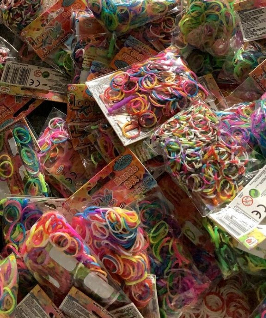 Partij: Loombandjes, verpakking á 300st., Ophalen, Nieuw
