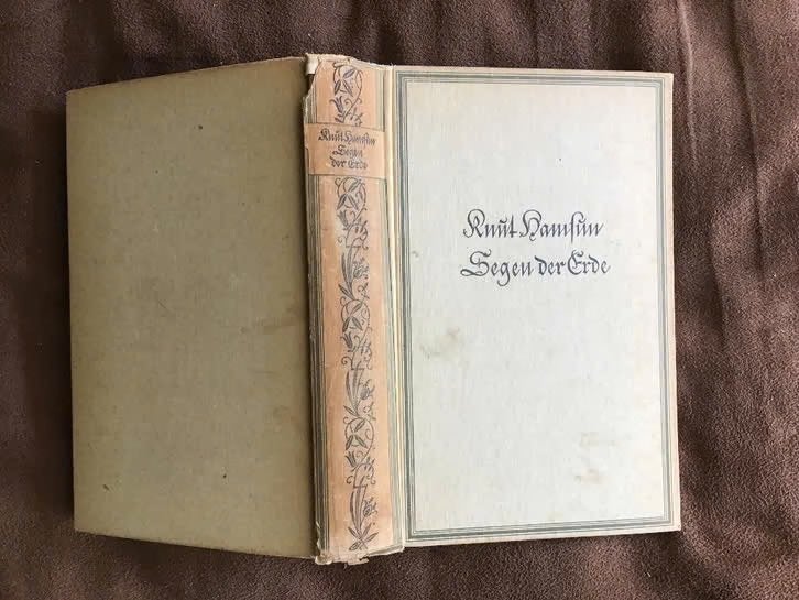 Segen der Erde door Knut Hamsun uit 1918., Ophalen of Verzenden, Gelezen