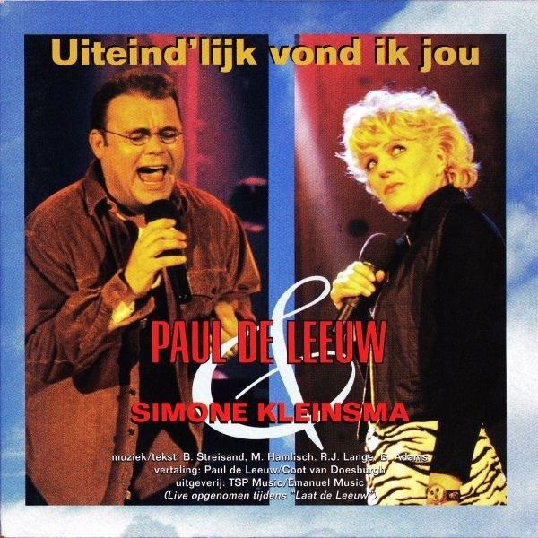 Paul de Leeuw & Simone Kleinsma CD single, Cd's en Dvd's, Cd Singles, Zo goed als nieuw, Nederlandstalig, 1 single, Ophalen of Verzenden