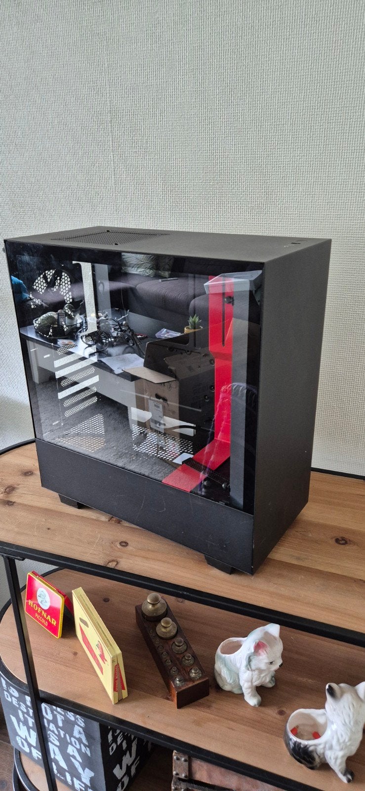Stijlvolle computerkast met USB-C poort, Computers en Software, Ophalen of Verzenden, Gebruikt