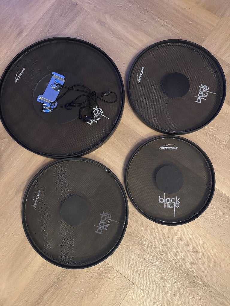 Rtom Black Hole practice pads, Ophalen, Gebruikt, Overige merken