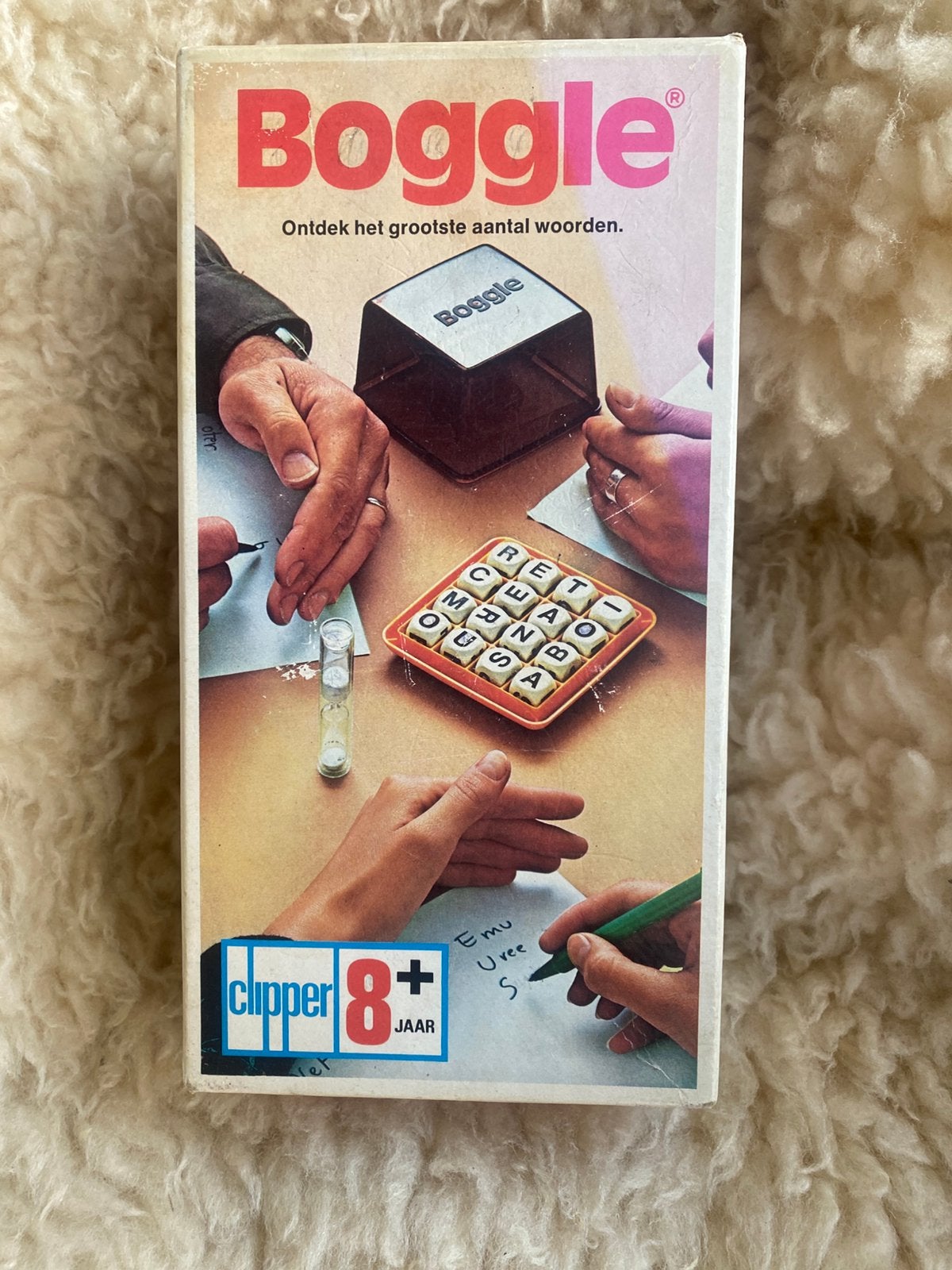 Vintage woordspel Boggle uit ‘78, Ophalen of Verzenden, Zo goed als nieuw