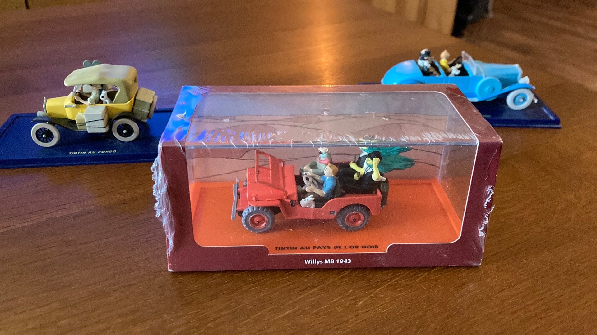 Kuifje auto’s, Ophalen of Verzenden, Kuifje, Zo goed als nieuw, Beeldje of Figuurtje