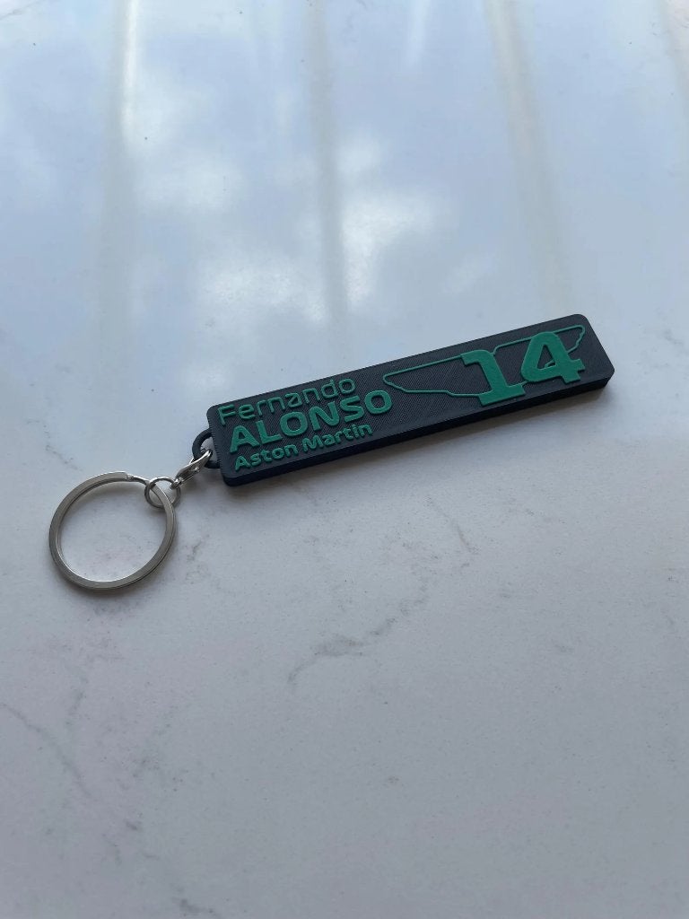Fernando Alonso sleutelhanger, Verzenden, Nieuw, Sport